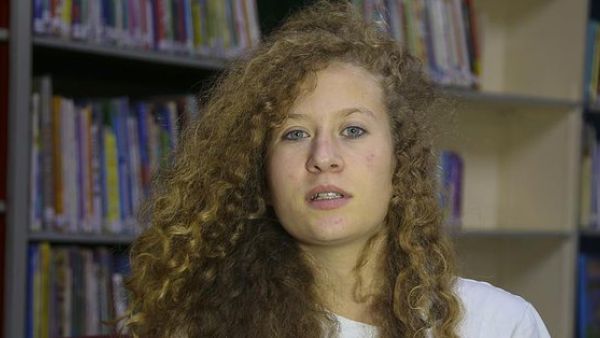 Palestinian resistance icon Ahed al-Tamimi  (Twitter)