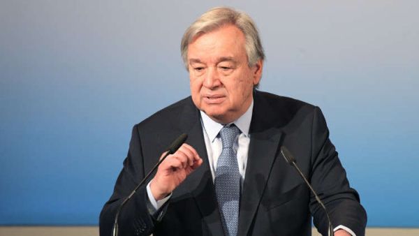 الأمين العام للأمم المتحدة، أنطونيو غوتيريش
