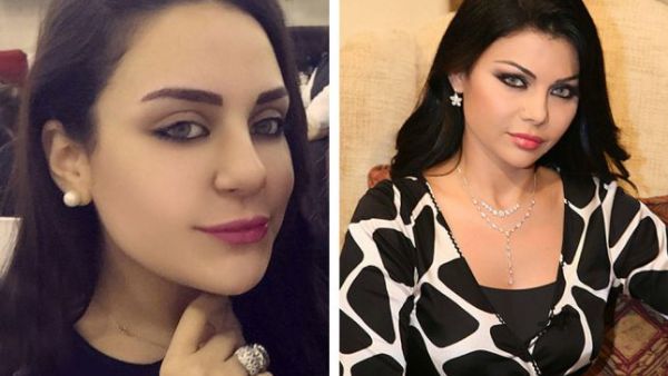 Zainab and her mum Haifa Wehbe. (script.tahrirnews.com)