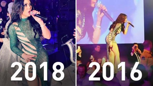 Haifa always buys the dress she wears and does not only wear it once to promote a certain fashion designer.(Source: haifawehbe - Instagram)