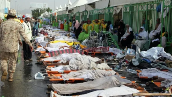 جثث شهداء منى - ارشيف 