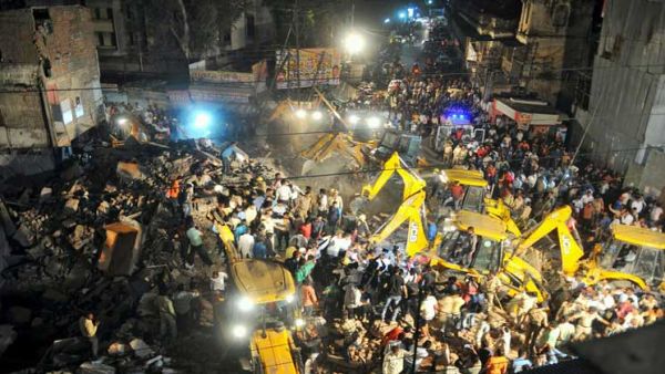 مقتل عشرة أشخاص في انهيار مبنى بالهند 