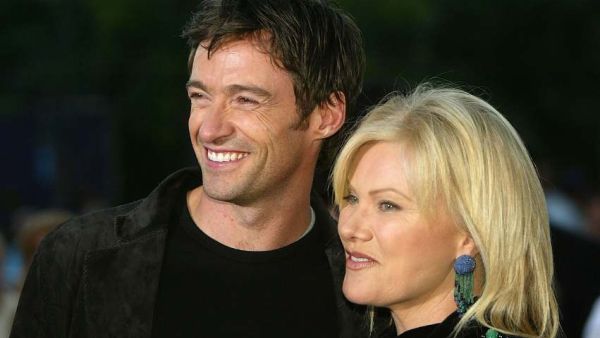 هيو جاكمان وزوجته 