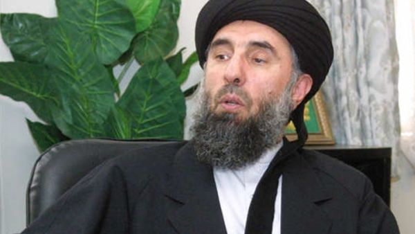 زعيم الحزب الإسلامي المعارض في أفغانستان قلب الدين حكمتيار - أ ف ب