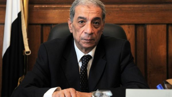 A picture taken on July 10, 2013 shows Egyptian state prosecutor Hisham Barakat sitting at his office in Cairo (AFP/File)