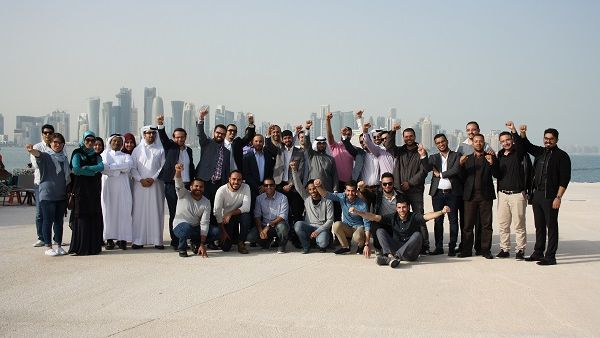 The shortlisted Stars of Science innovators before hearing the top nine results on the show’s Majlis episode The shortlisted Stars of Science innovators before hearing the top nine results on the show’s Majlis episode