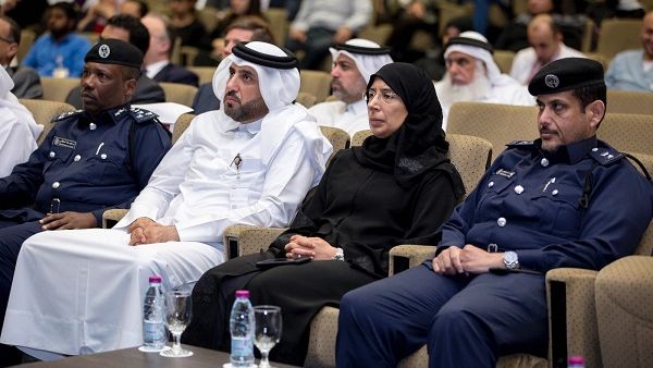 Dr. Hanan Mohamed Al Kuwari, Qatari Minister of Public Health, during the launch event. 