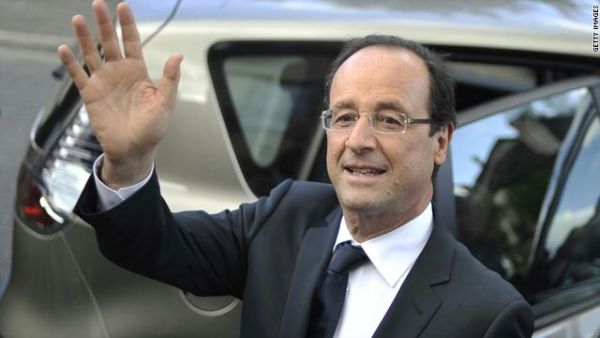 الرئيس الفرنسي فرنسوا هولاند