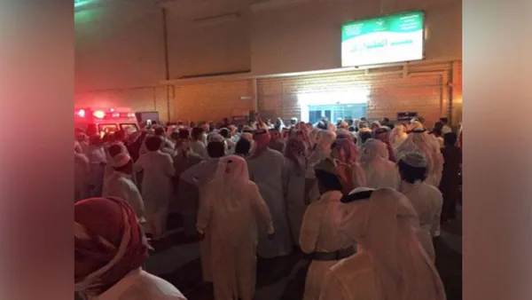 تفجير انتحاري في مسجد بالسعودية