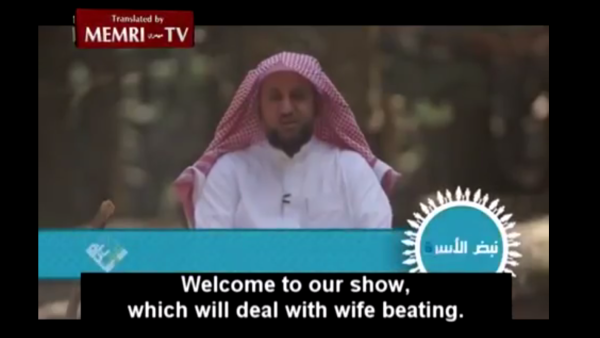 A screenshot from the instructional video featuring Khaled Al Saqaby. (photo: MEMRI TV) 