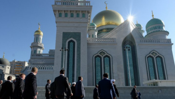 The Moscow Grand Mosque pictured in September 2015. (photo: AFP / Vasily Maximov) 