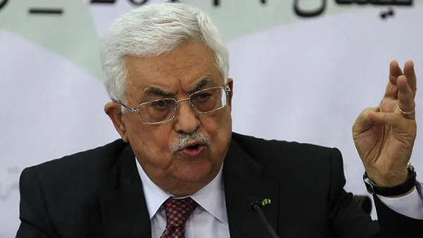 Mahmoud Abbas, 80, has said he wants to resign from political life. (AFP/ Abbas Momani)