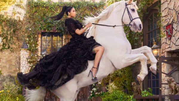 Tough: The 26-year-old songstress tried to 'avoid it' before welcoming her little girl into the world, but was ultimately overcome by the condition which reportedly affects millions of women each year; seen on Instagram (source: iamcardib - Instagram)