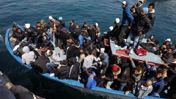 Trafficking 'godfathers' in Tripoli were heard laughing off the terrible plight of migrants attempting to reach Italy, saying: 'They probably died.' (AFP/File) 