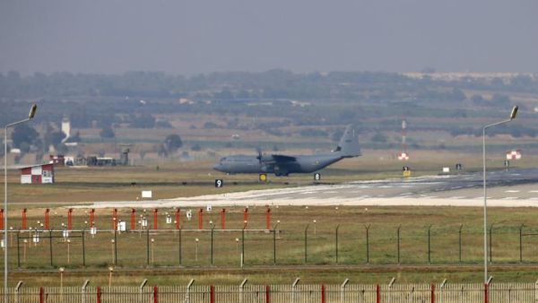 A file photo shows Incirlik air base in southern Turkey. (AFP/File)