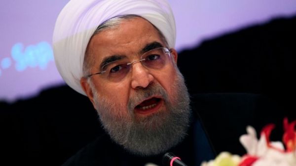 الرئيس الإيراني حسن روحاني