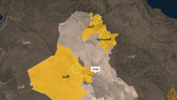 الزلزال شعر به سكان عدد من المناطق الإيرانية المتاخمة للعراق 