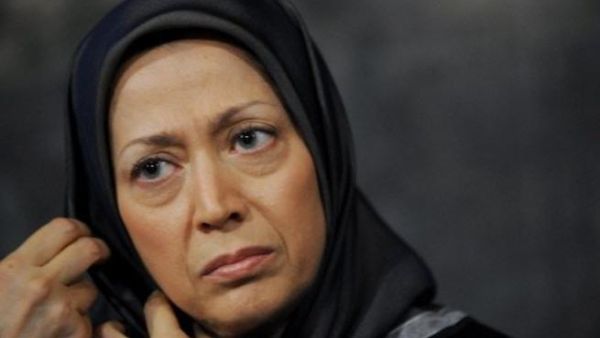  رئيسة المجلس الوطني للمقاومة الايرانية (معارضة في المنفى) مريم رجوي
