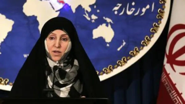 المتحدثة باسم وزار الخارجية الايرانية مرضية افخم