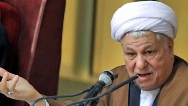 رئيس تشخيص مصلحة النظام الإيراني علي أكبر هاشمي رفسنجاني