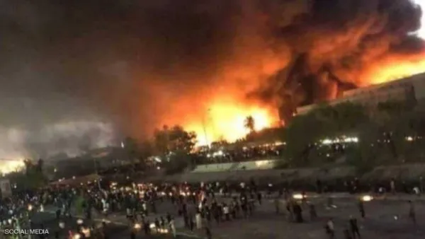 أعرب قاسمي عن أسفه لإحراق مبنى القصلية الإيرانية وإلحاق أضرار مادية كبيرة فيه