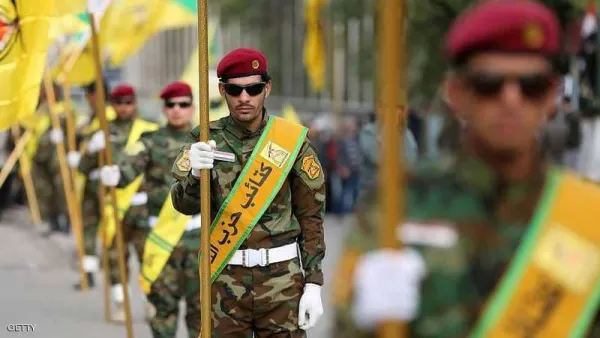 عناصر من حزب الله العراقي التابع لإيران
