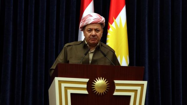 رئيس إقليم كردستان مسعود بارزاني