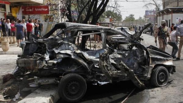 Five car bomb explosions shake Baghdad area. [almanar.com]