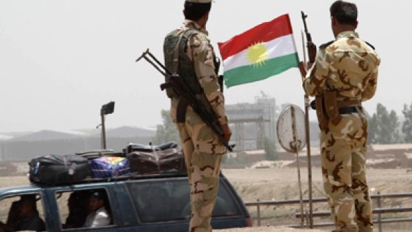 مقاتلان من البشمركة شمال العراق