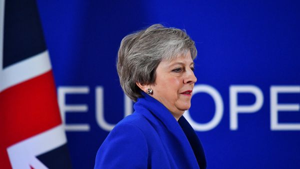 رئيسة الوزراء البريطانية تيريزا ماي