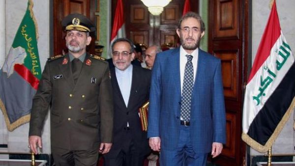 The Defense Minister of Iran Brigadier General Ahmad Vahidi (L) and Defense Minister of Iraq Saadoun al-Dulaimi (R). [armyrecognition]