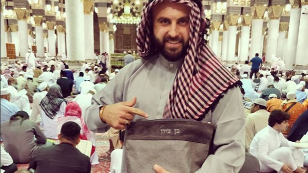 الكاتب والمدون الاسرائيلي تسيون تشدنوفسكي (instagram.com/ben.tzion/)
