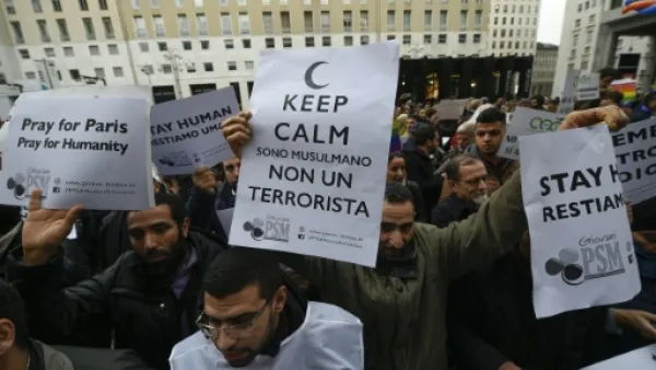 مسيرتان سلميتان لمسلمي ايطاليا رفضا للعنف باسم الدين