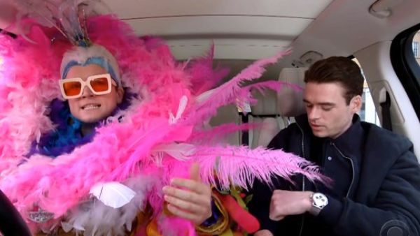 Taron Egerton and Richard Madden (Twitter)