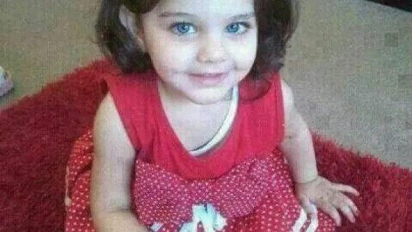   الطفلة فلسطينية دينا الجعبري 5 أعوام 