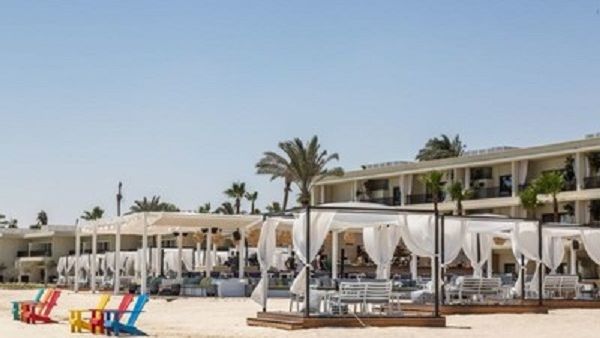 The hotel has a magnificent collection of art by local and global artists, including an iconic mosaic mural of late legendary Egyptian singer Om Kolthoum and another one featuring colourful ancient boats.