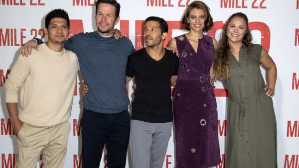 The film opens in theaters across the U.S. on August 17 (Source: VALERIE MACON / AFP ) 