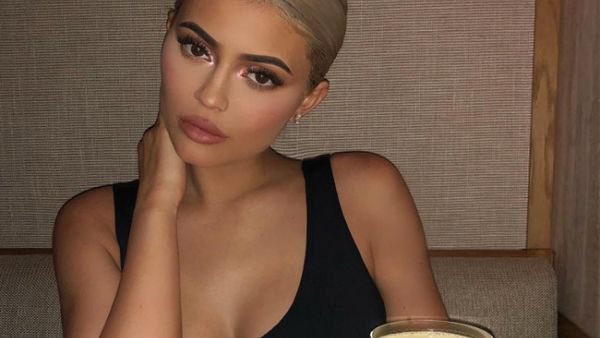 Jenner made little effort to hide the ring  when she was seen out in Los Angeles (Source: kyliejenner / Instagram )