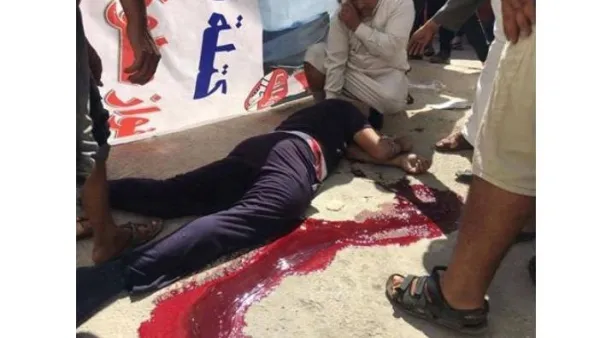 الشاب يبلغ من العمر 28 عاما  وسقط من الطابق الرابع