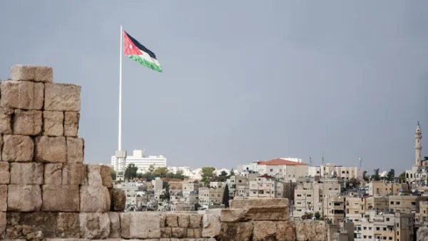 A view of the Citadel in downtown Amman. (File photo)
