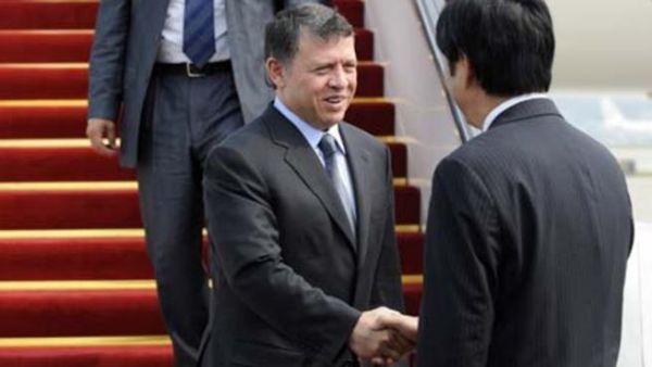 King Abdullah arrives in China. [xinhuanet.com]