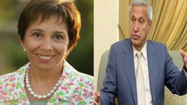 الأميرة بسمة بنت طلال وزوجها وليد الكردي المتهم بقضايا فساد