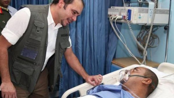 Wounded Jordanian