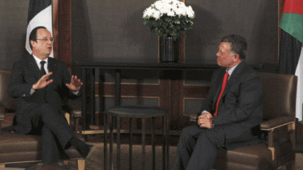 الملك عبدالله الثاني “ثمّن الدعم الفرنسي للمملكة في مواجهة التحديات”