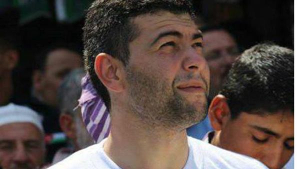 الناشط في الحراك الشبابي عدي ابو عيسى الذي أقدم على إحراق صورة للملك الأردني العام الماضي