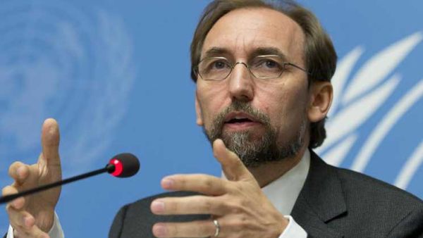 مفوض الأمم المتحدة السامي لحقوق الإنسان الأمير زيد بن رعد الحسين