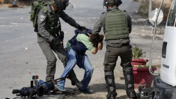 استهداف مصور تلفزيون فلسطين السبت في كفر قدوم