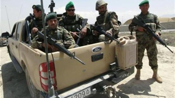 Afhan army soldiers driving through Kabul. (AFP/File)
