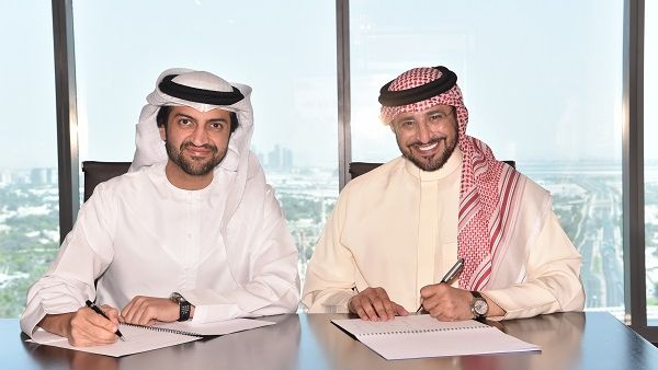 ياسر الشريف الرئيس التنفيذي لشركة جبل عمر للتطوير و جاسم الصديقي الرئيس التنفيذي لـ مجموعة أبوظبي المالية