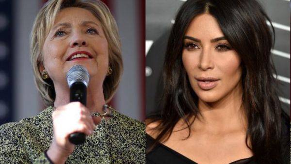 كيم كاردشيان تدعم هيلاري كلينتون